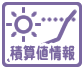 設定積算値到達日予測情報